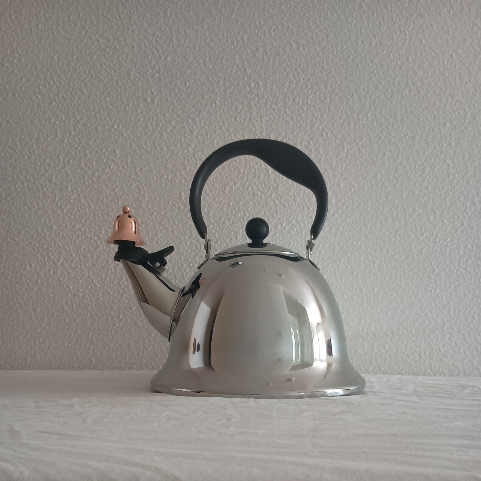 Michael Graves Bells & Whistles Stainless Steel Tea Kettle Copper Bird Whistle