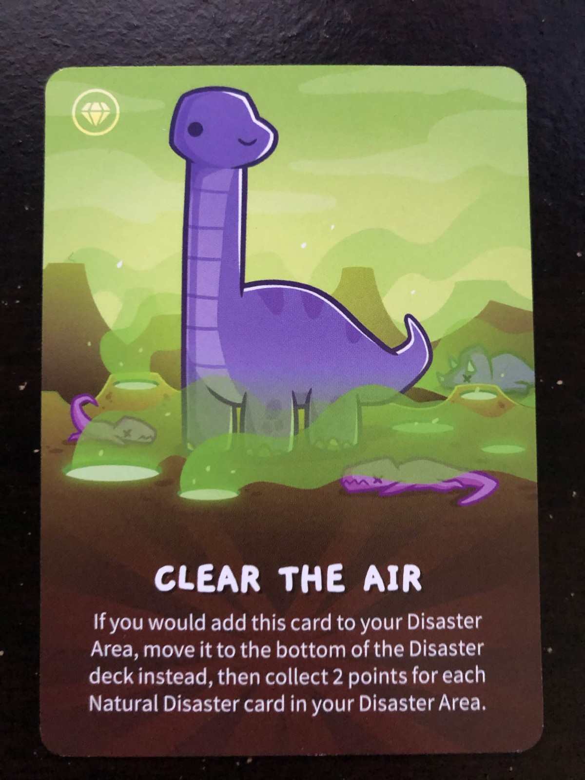 Happy Little Dinosaurs: Clear the Air Promo Card