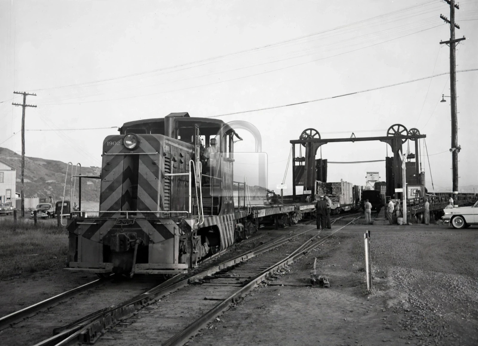 Southern Pacific, No. 1902 in June of 1956 5 x 7 Photo