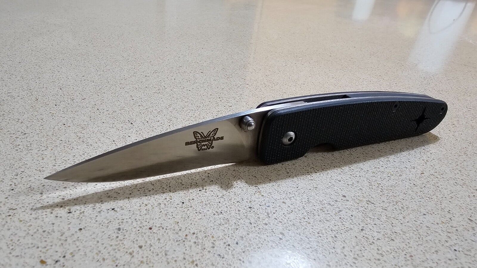 BENCHMADE 856 KNIFE BY MELL PARDUE PRE-PRODUCTION 260 of 500