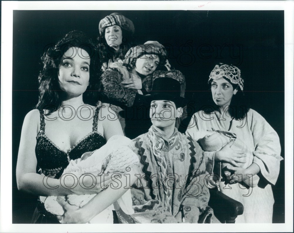 1989 Yiddish Broadway Play Songs of Paradise Rosalie Gerut Press Photo