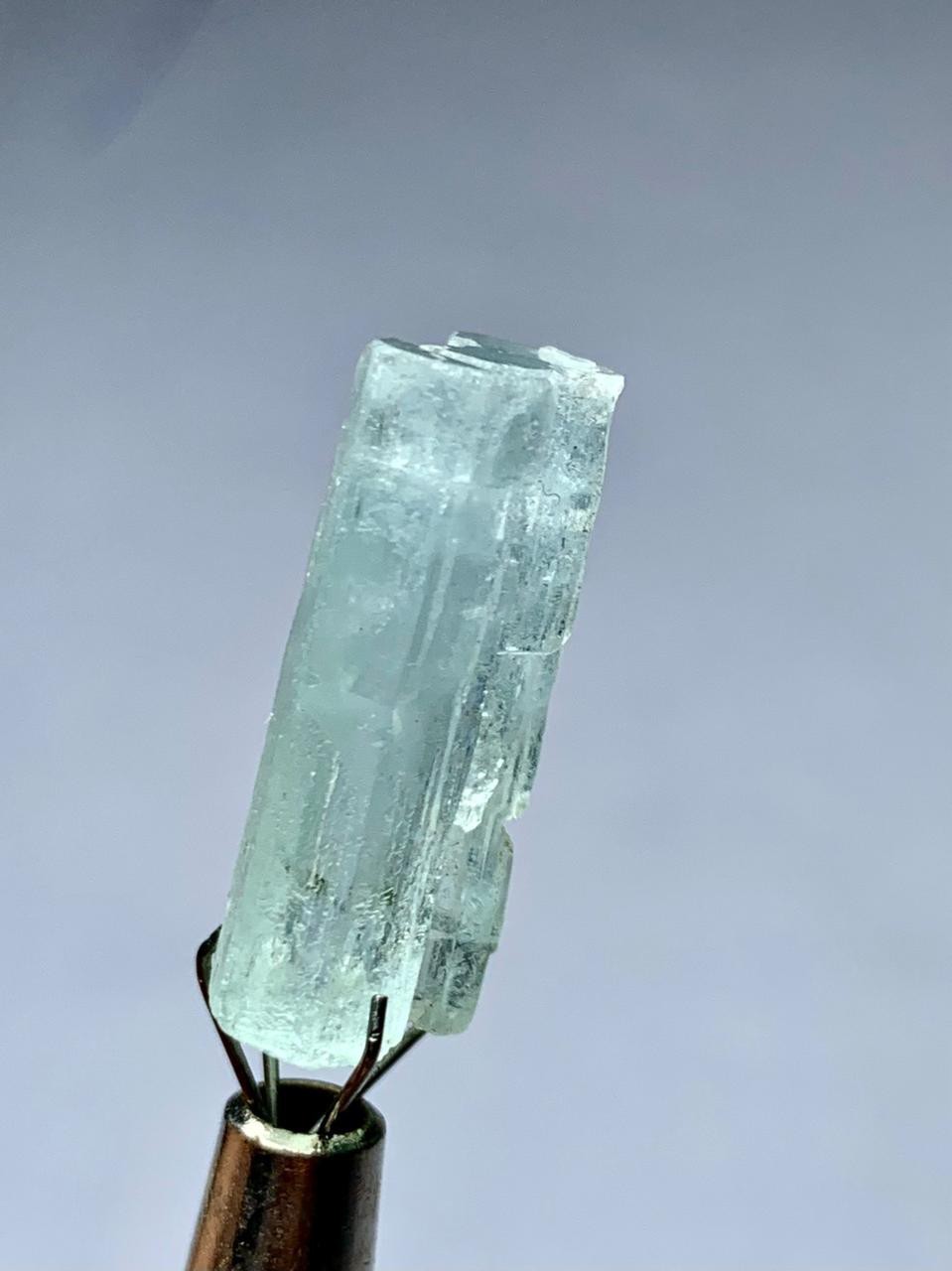  10.60 Carat Beautiful Terminated Aquamarine Crystal from Skardu Pakistan 