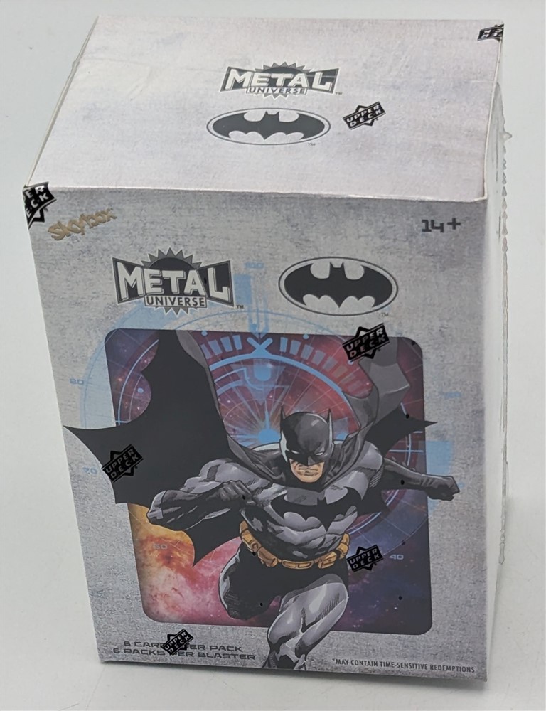 Factory Sealed Blaster Box 2025 UD Skybox Metal Universe Batman Trading Cards