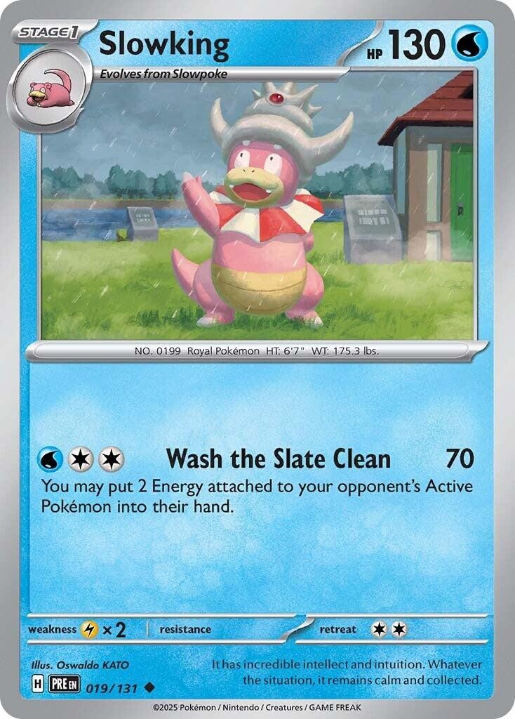 Pokemon Slowking PRE 019/131