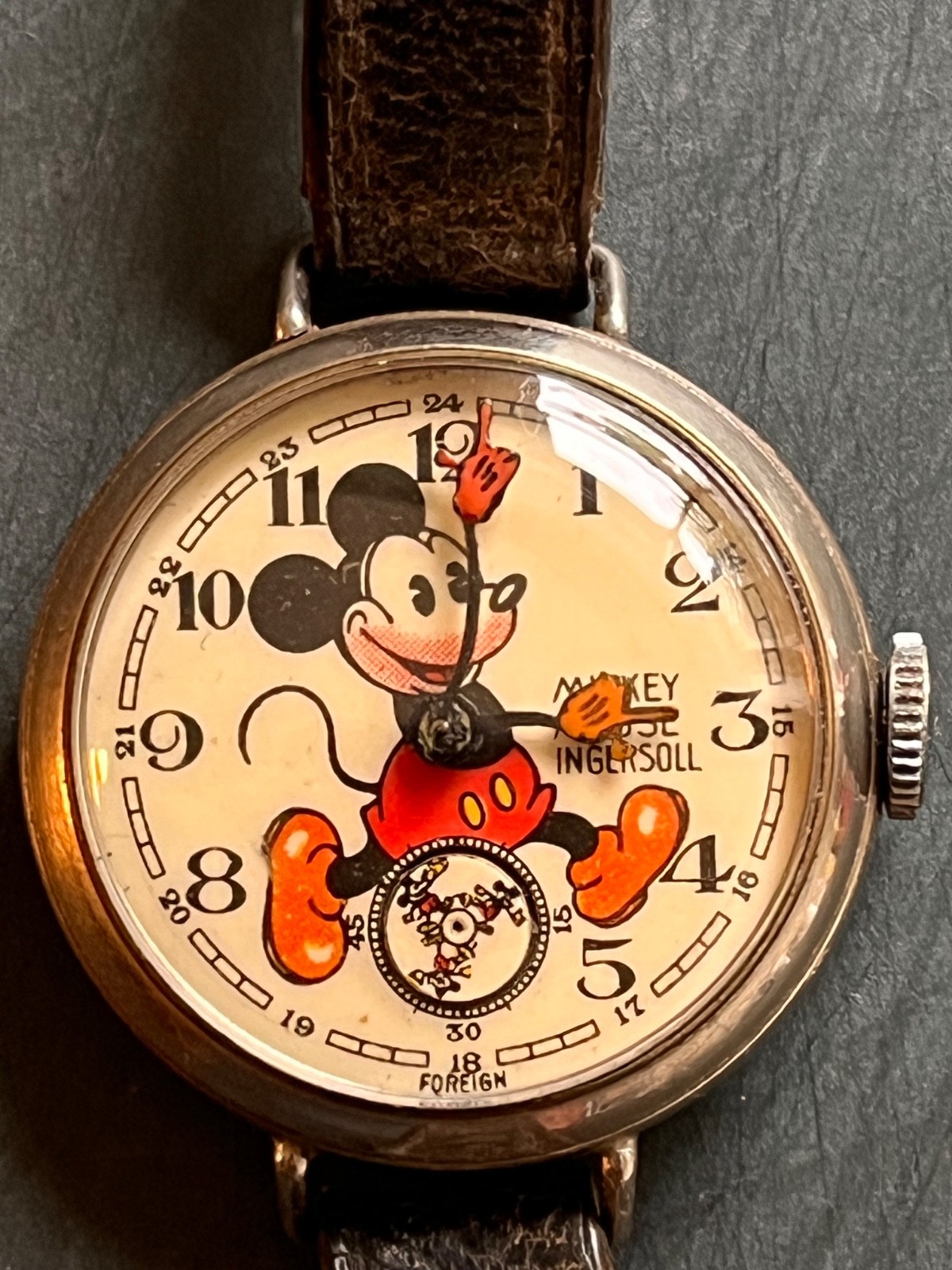 1934 Ingersoll UK Mickey Mouse watch 1934 Ingersoll UK Mickey Mouse watch
