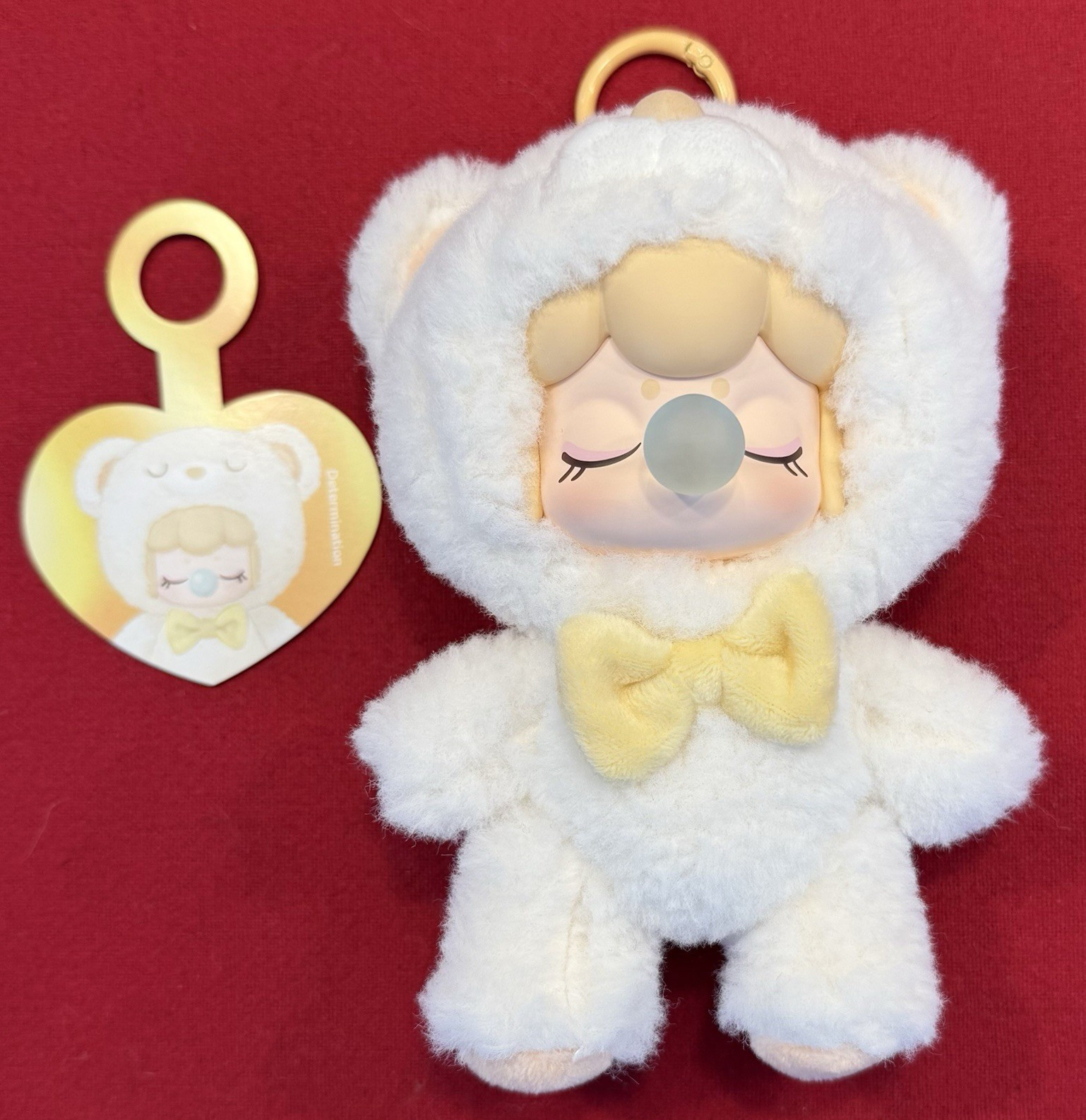 Authentic Nanci Bear Inner World Plush, White/Yellow, Foil Bag Not Included Authentic Nanci Bear Inner World Plush, White/Yellow, Foil Bag Not Included