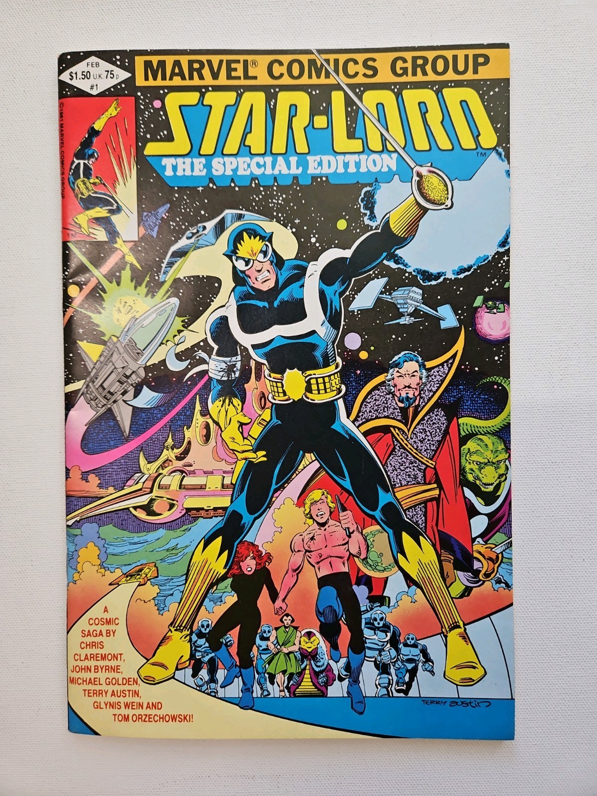 Star-Lord The Special Edition #1 Marvel 1982 VF+ 8.5 Star-Lord The Special Edition #1 Marvel 1982 VF+ 8.5