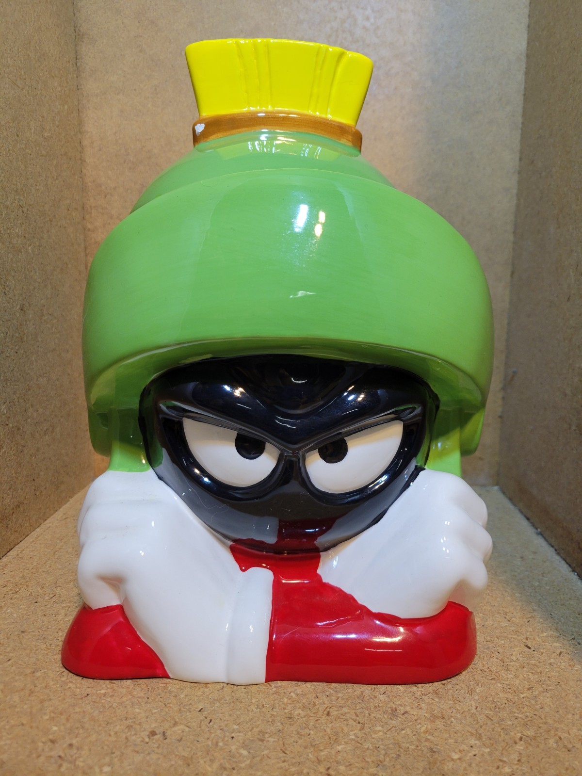 Vintage Marvin the Martian Talking Cookie Jar