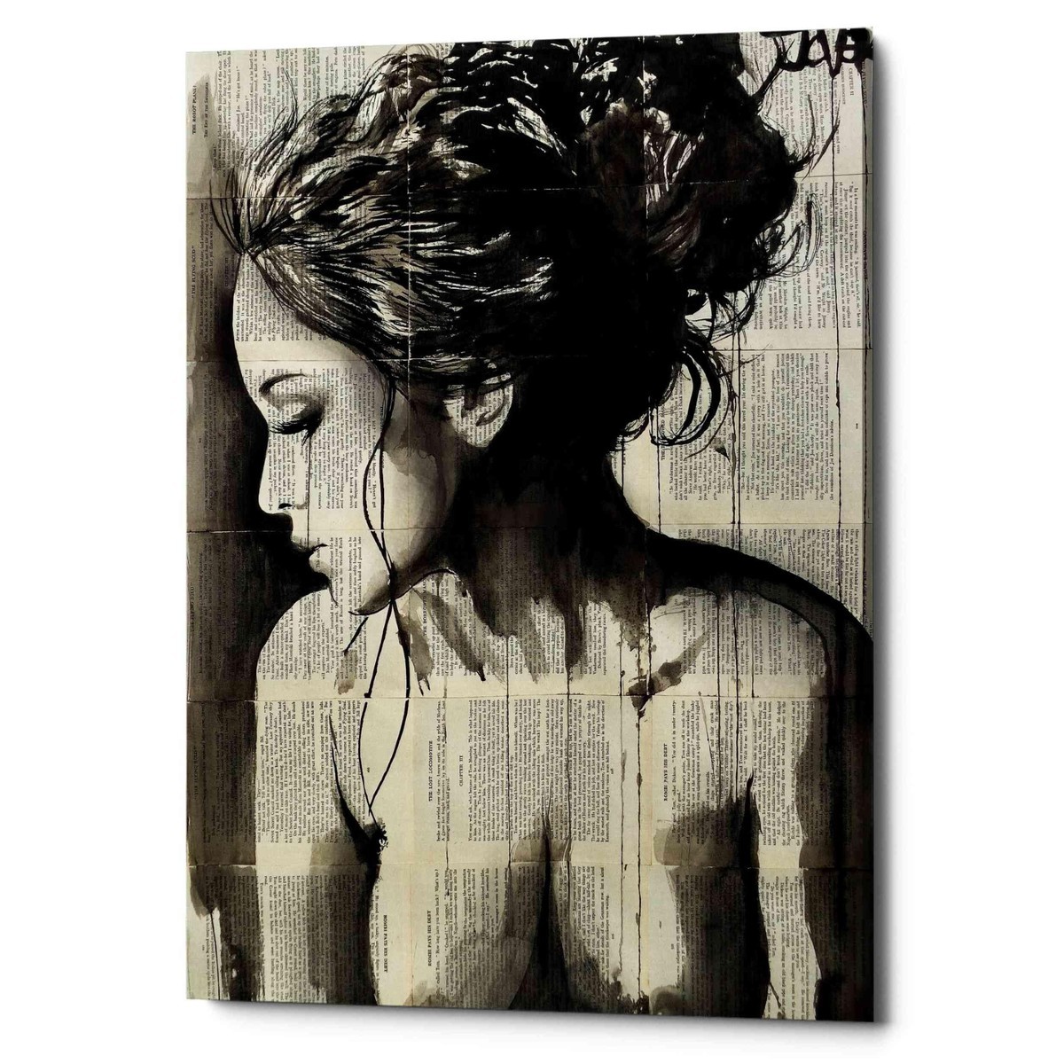 Epic Graffiti \'Dreamer\' by Loui Jover Canvas Wall Art 26\