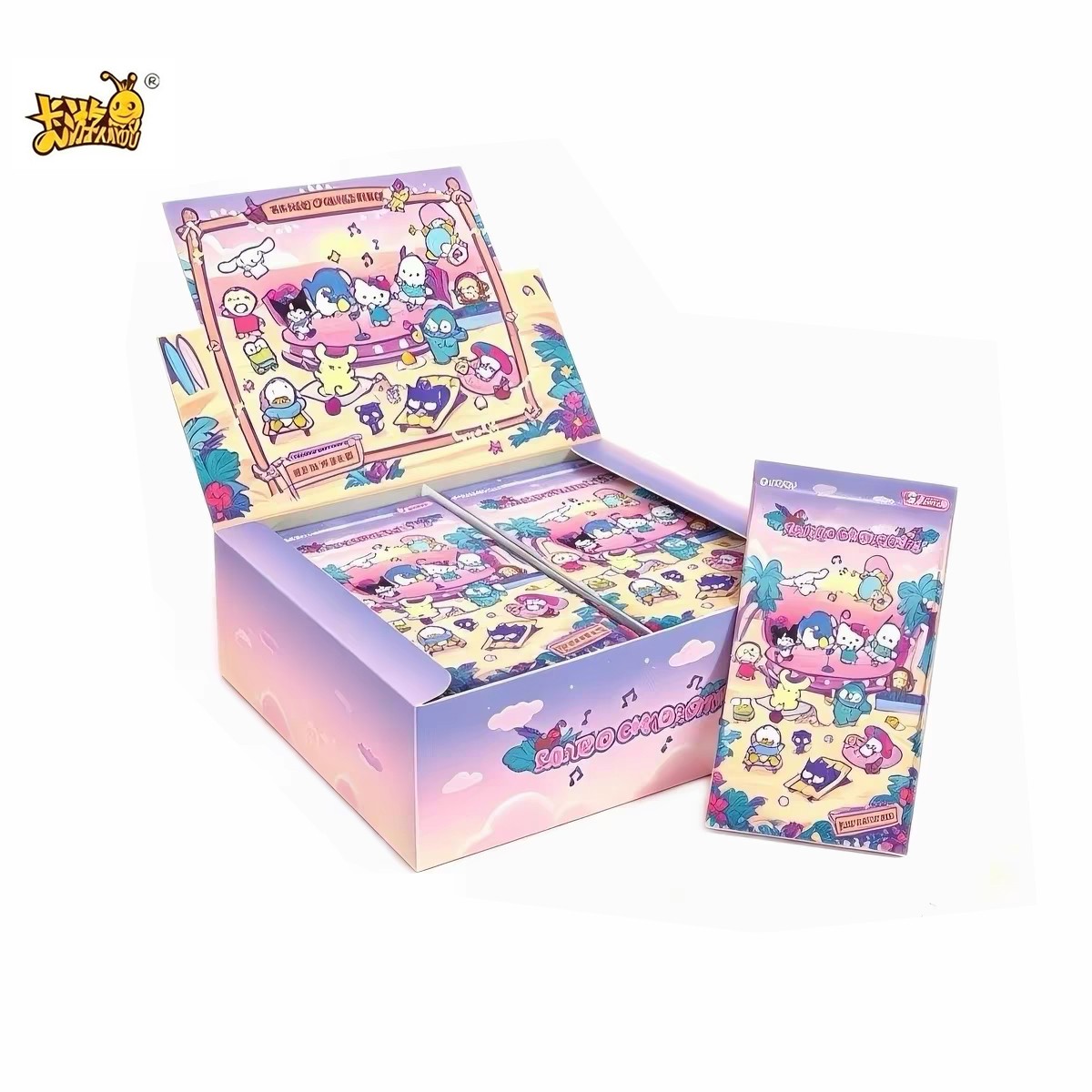 Official Sanrio Trading Cards Cute CCG 30Packs Sealed Box Hello Kitty Kayou 2026