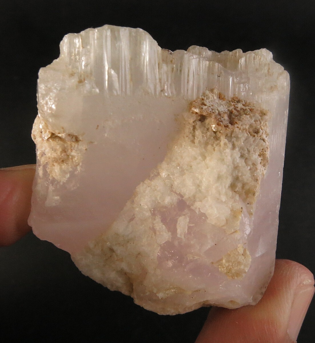 293 CARAT RARE BICOLOR ETCHED BERYL VAR. AQUAMARINE / MORGANITE @ PAKISTAN