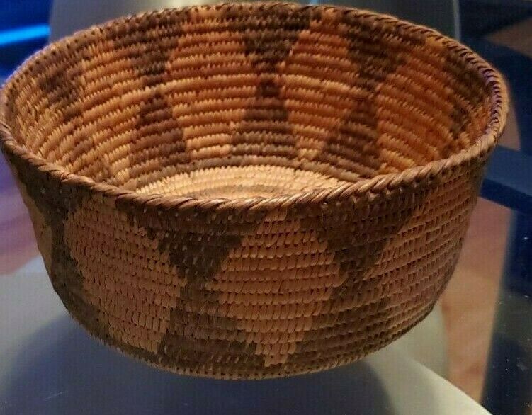 Antique Pima American Indian Basket 