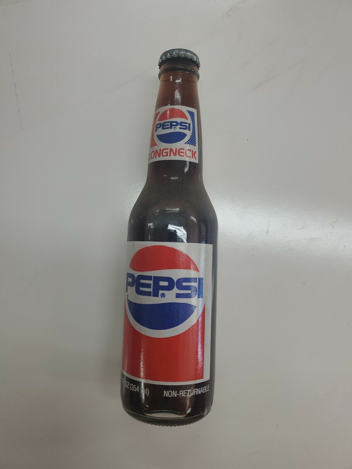 Vintage Pepsi Bottle Longneck Unopened -Richard petty # 43 1984 200th career win