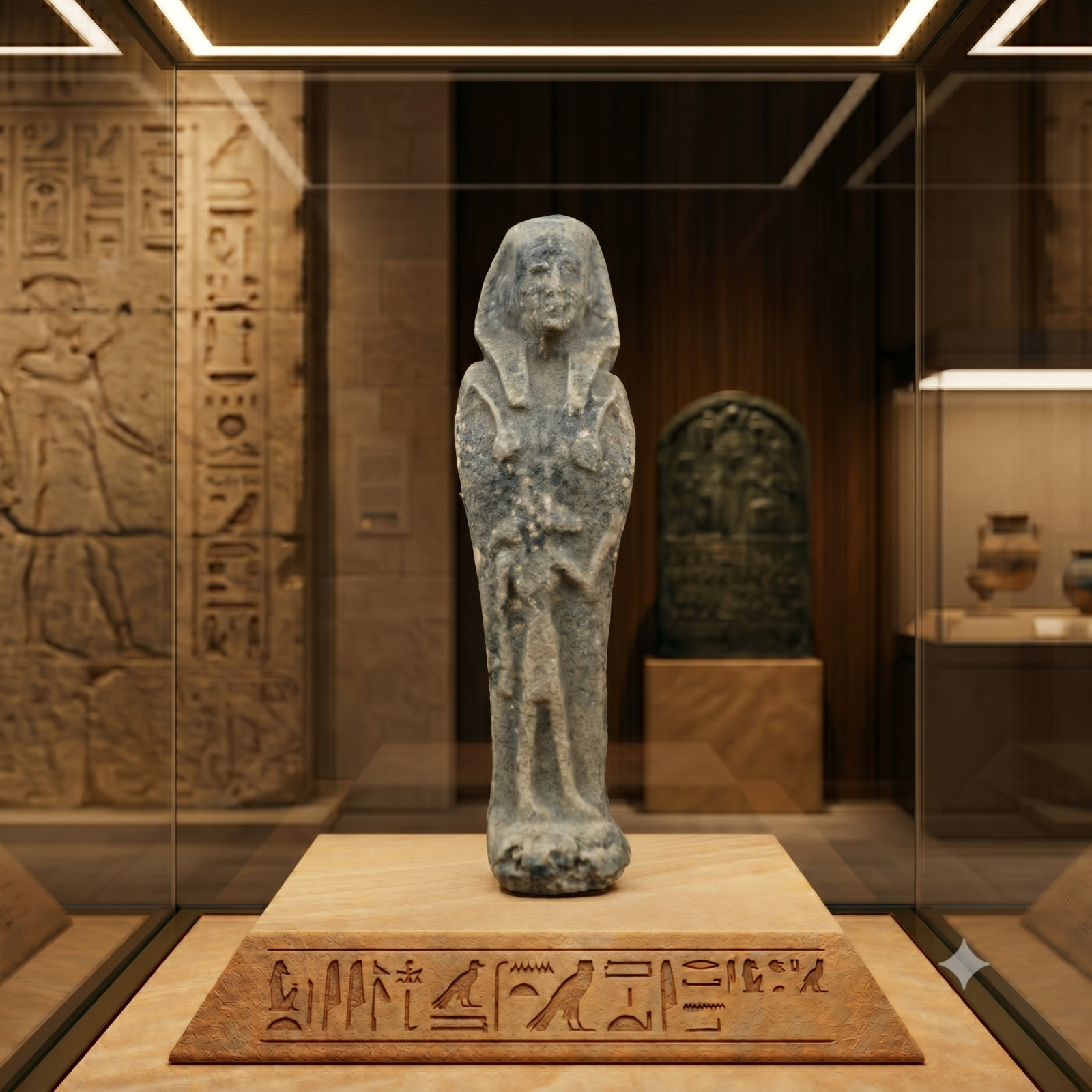 Ushabti figurine funerary servant of the afterlife, Egyptian antiques