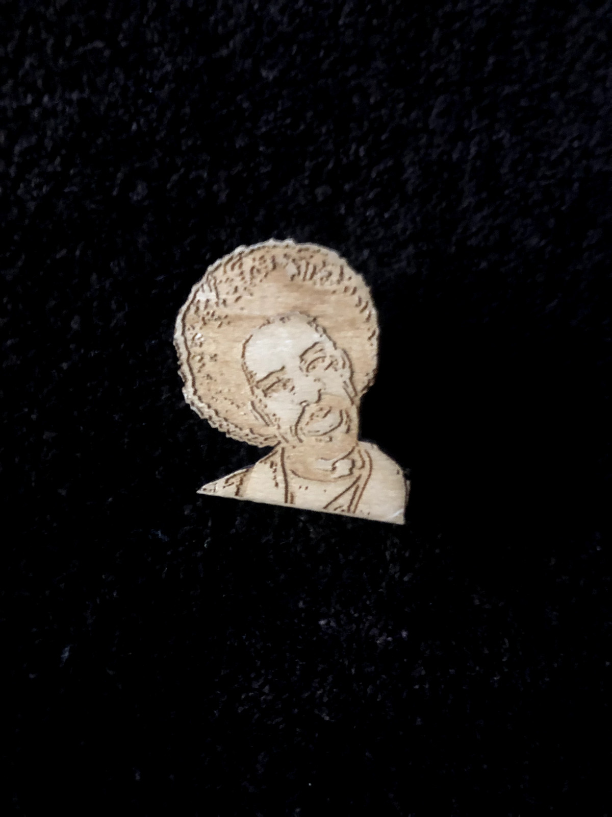 MAC DRE THIZZ FACE WOODEN PIN