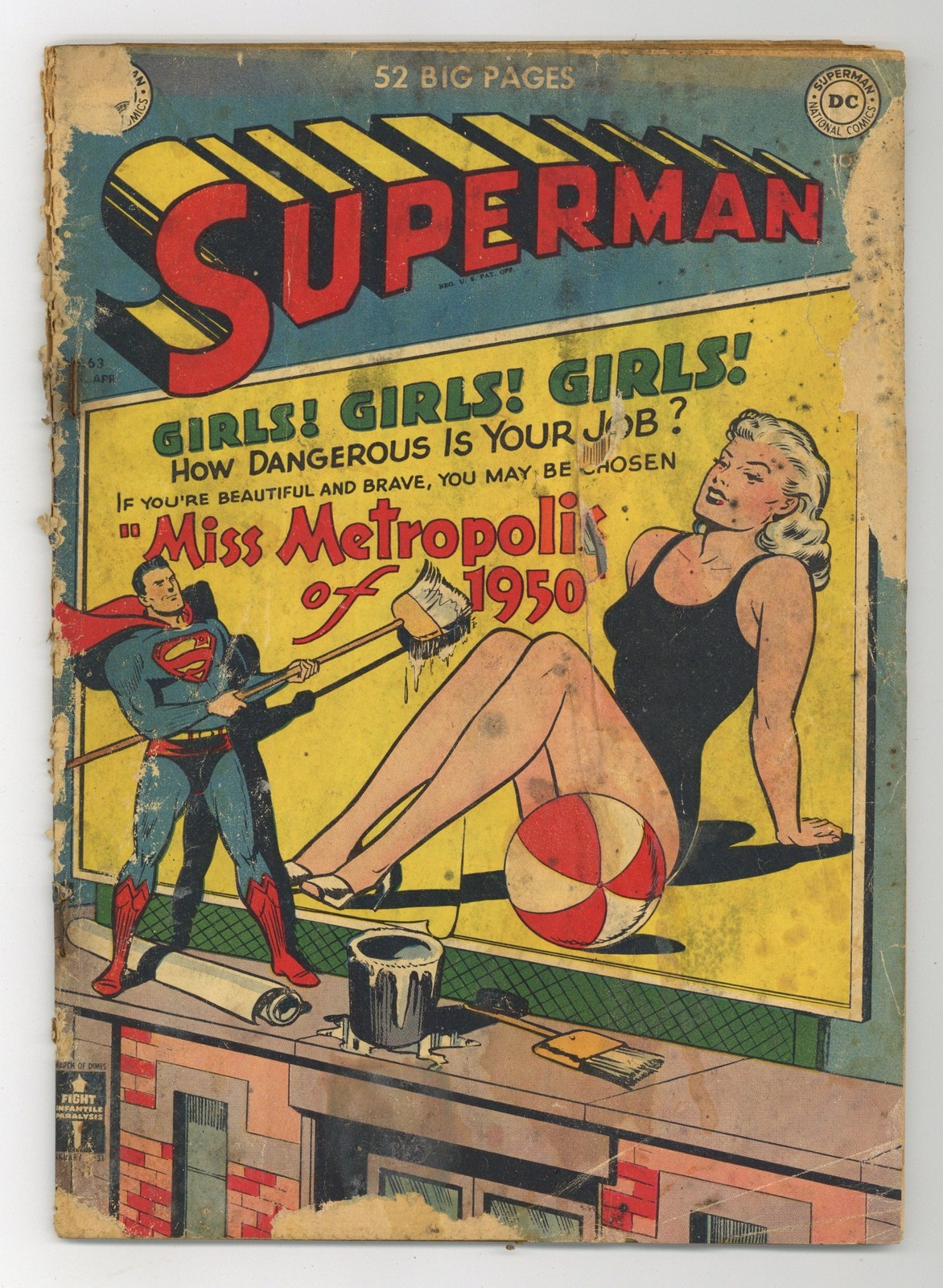 Superman #63 PR 0.5 1950