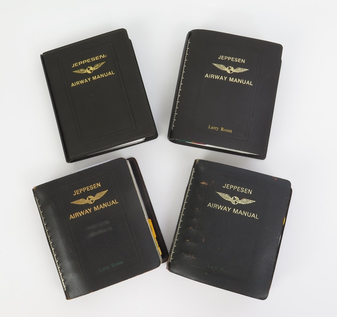 Jeppesen Airway Manuals Set of 4 (1990\'s through 2012) Western United States