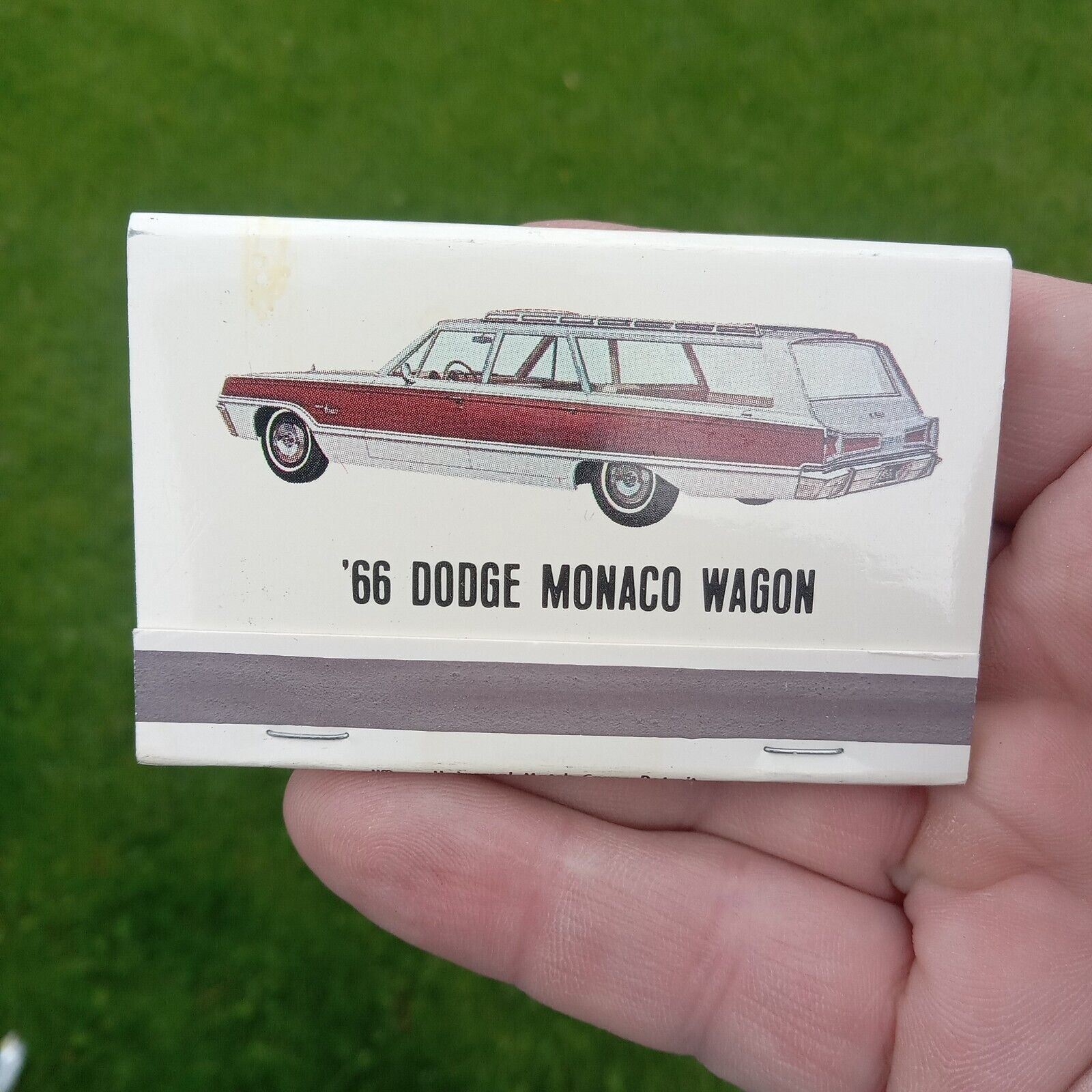 Vintage 1966 Dodge Monaco Wagon - Coronet 440 Wagon Matchbook