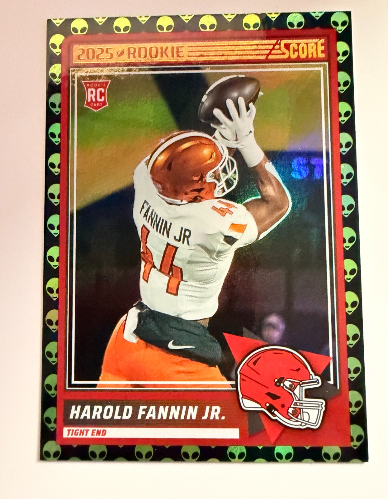 2025 Score Extraterrestrial SP Harold Fannin Jr. Rookie Card #4