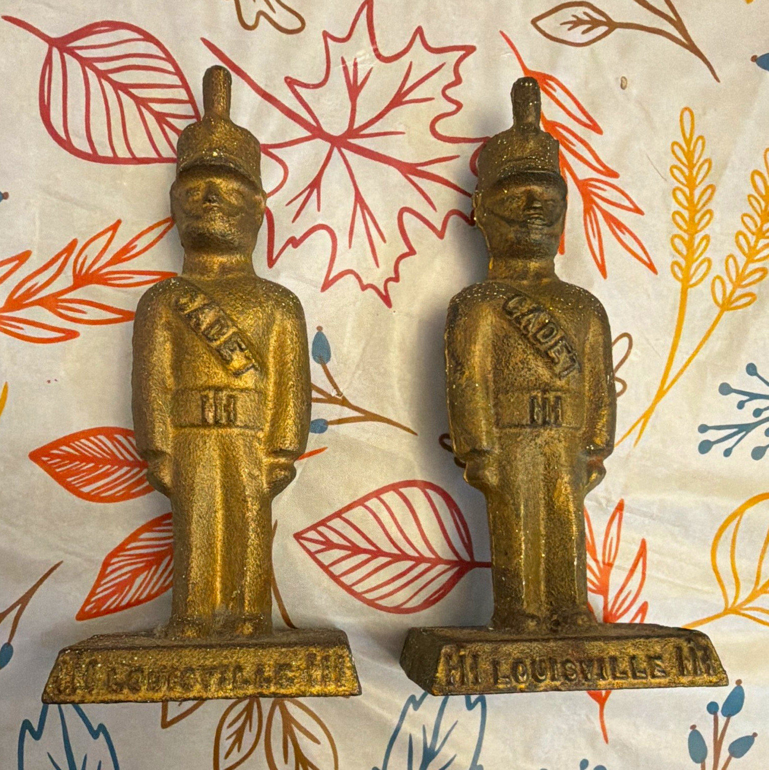 Vintage International Harvester (IH) Louisville Works cast iron Cadet Statue