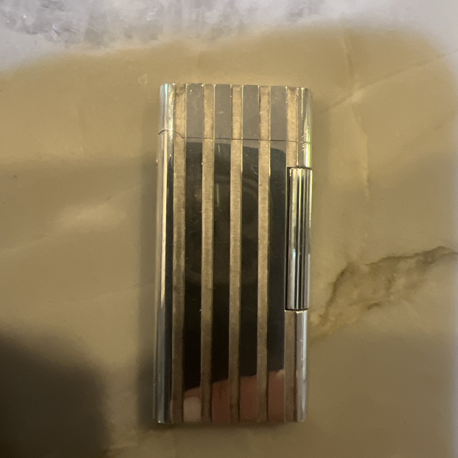 Vintage Tiffany & Co. sterling silver vertical stripe (flints) Vintage Tiffany & Co. sterling silver vertical stripe (flints)