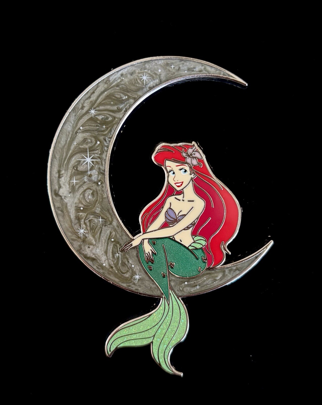 The Little Mermaid “Luna Ariel” Fantasy Pin LE 40 By Ada Pintrader The Little Mermaid “Luna Ariel” Fantasy Pin LE 40 By Ada Pintrader