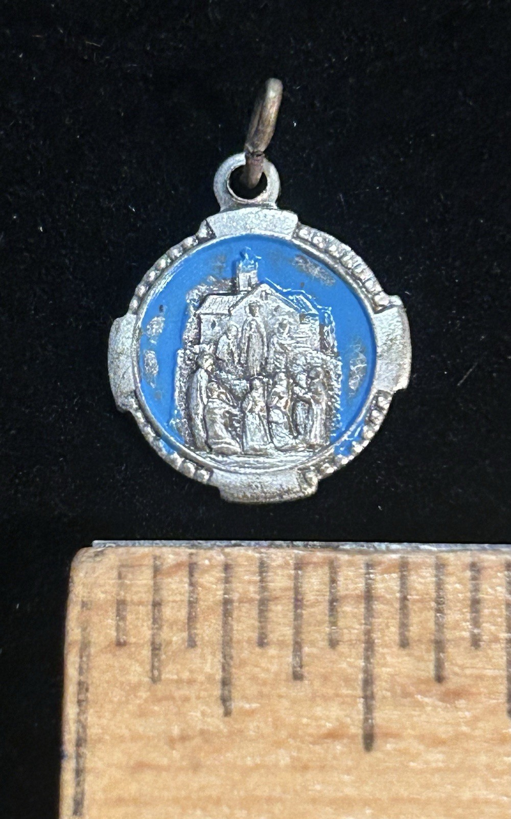 VTG Catholic Devotional Medal Knock Shrine In County Mayo, Ireland