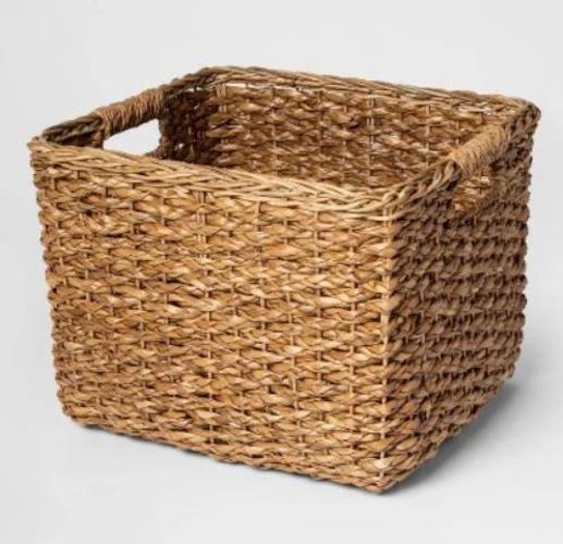Threshold Large Milk Crate Natural 11.5\