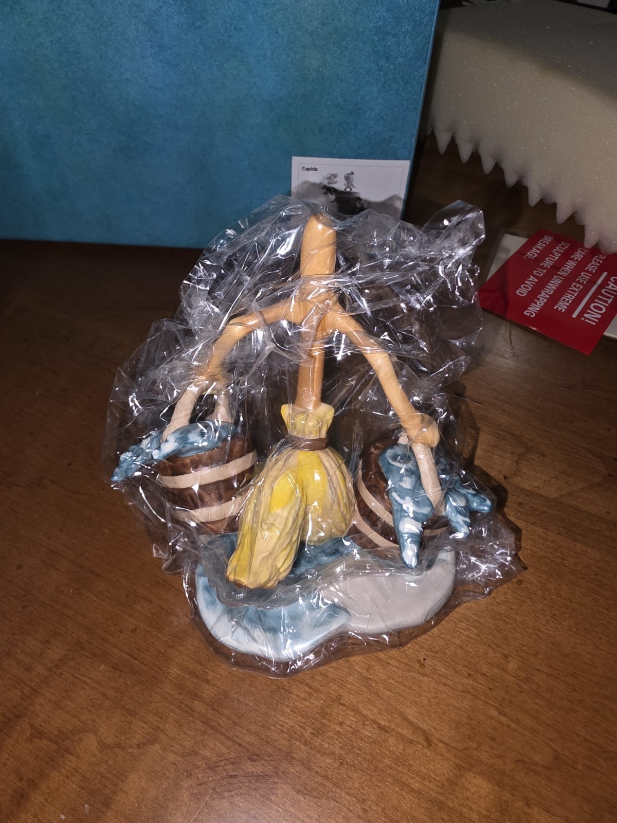 Walt Disney Classics Collection Bucket Brigade From Fantasia w/ Box & COA