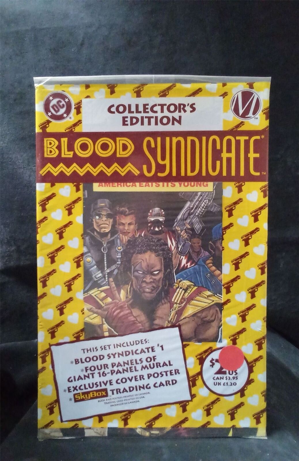 Blood Syndicate #1 Collector's Cover *sealed* 1993  Comic Book 