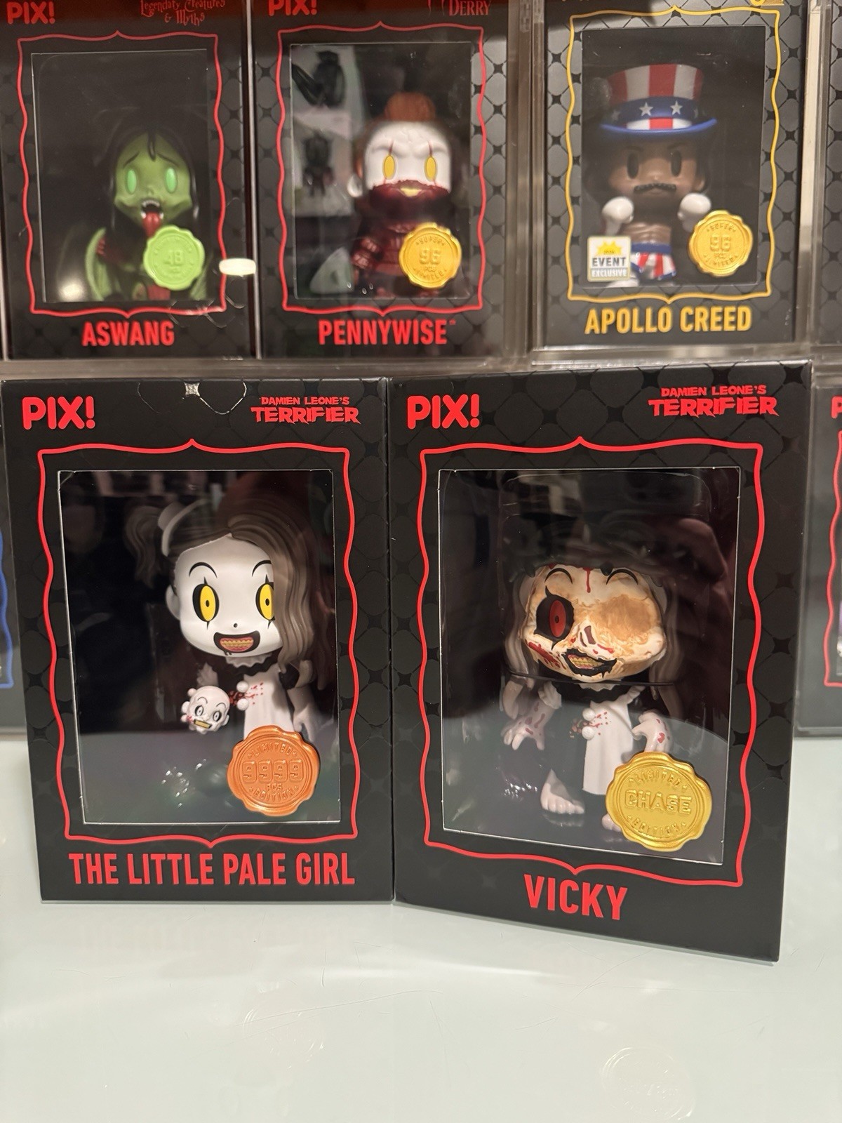Thrilljoy PIX Terrifier Little Pale Girl & Vicky Chase Limited Edition 