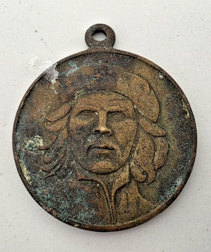 VTG RARE UNSEEN Leader ERNESTO CHE GUEVARA SIGNED MEDAL ORDER 1970s