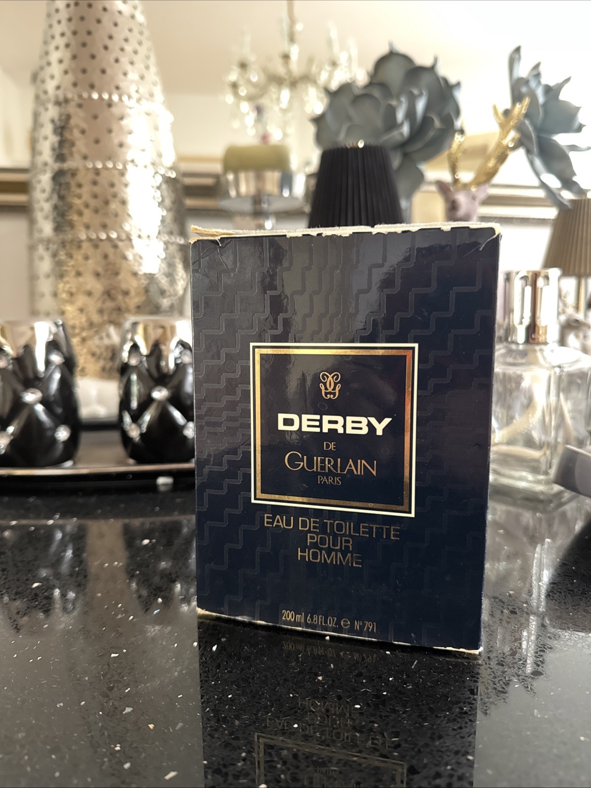 Guerlain DERBY Vintage (1980s) - 200ml Eau de Toilette EDT - NEW & BOXED Sealed