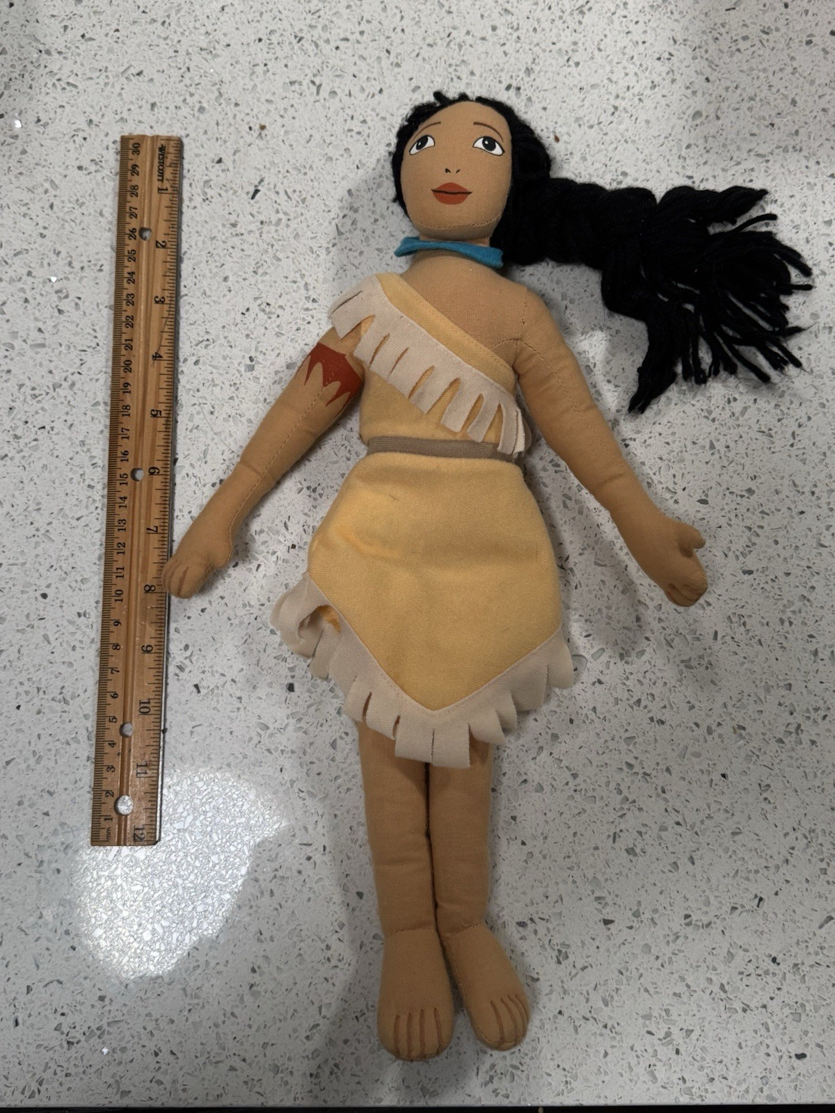 1995 Walt Disney Applause Pocahontas Rag 15\