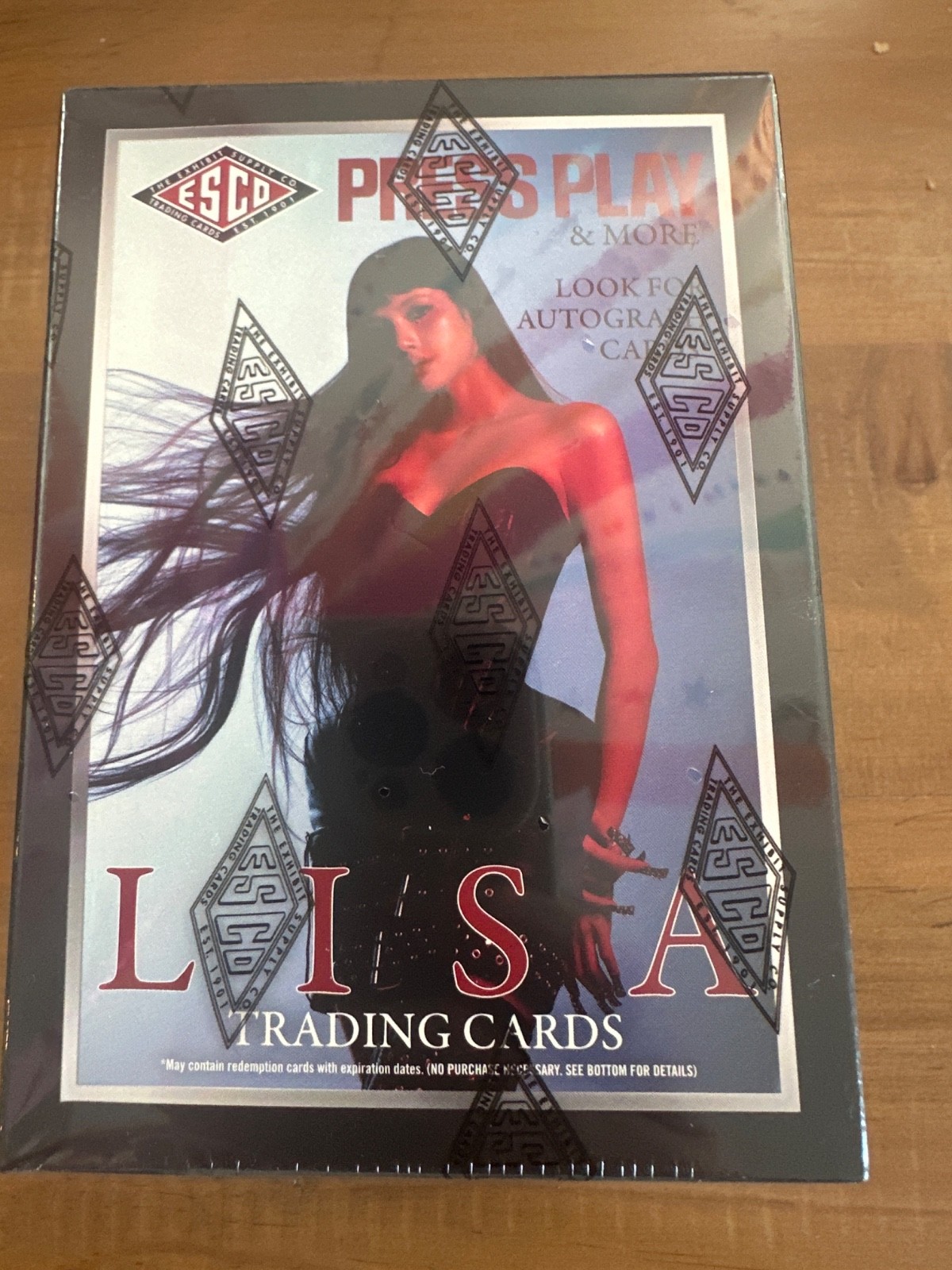2026 ESCO X LISA Press Play Trading Cards Blaster Box 40 Cards 4 Foils, In Hand 2026 ESCO X LISA Press Play Trading Cards Blaster Box 40 Cards 4 Foils, In Hand