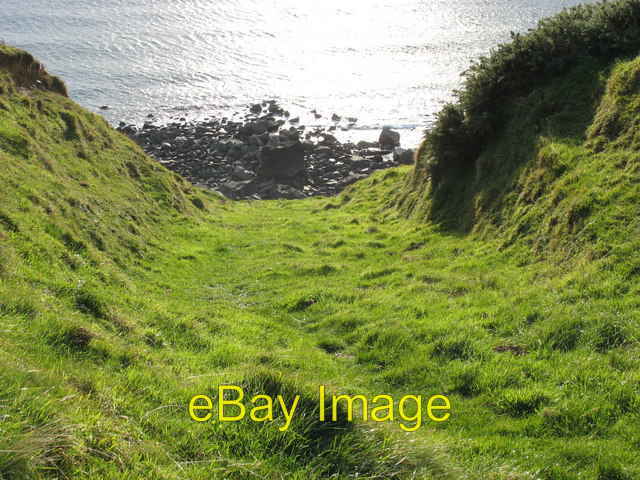 Photo 6x4 View down the final incline towards the now disappeared pier at c2007 Photo 6x4 View down the final incline towards the now disappeared pier at c2007