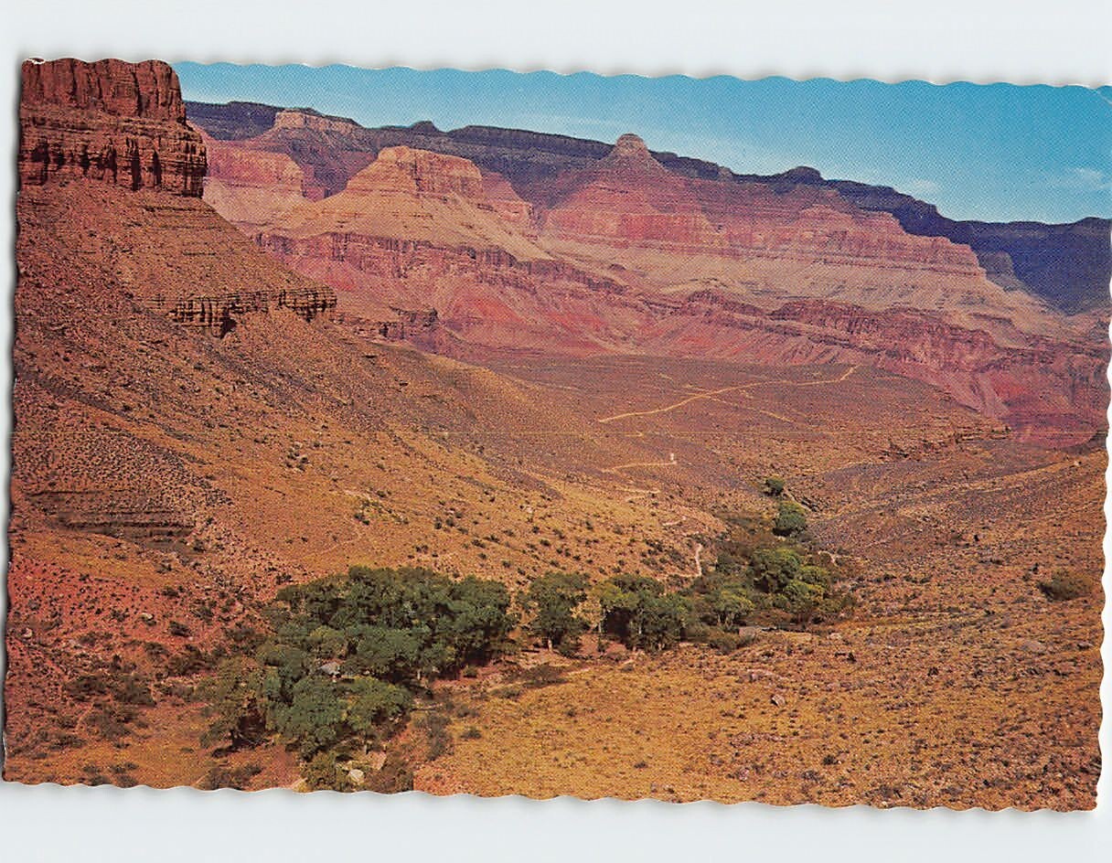 Postcard Havasupai Gardens, Grand Canyon National Park, Arizona