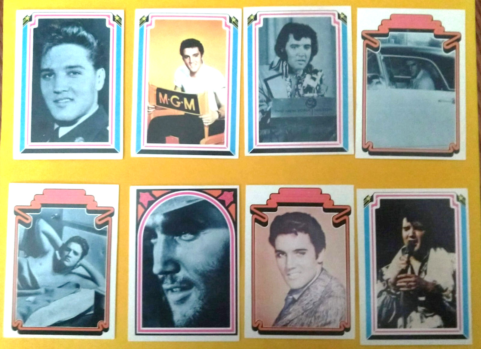 1978 donruss Elvis set of 66 Cards and wrapper - cards Ex or better (most NM).