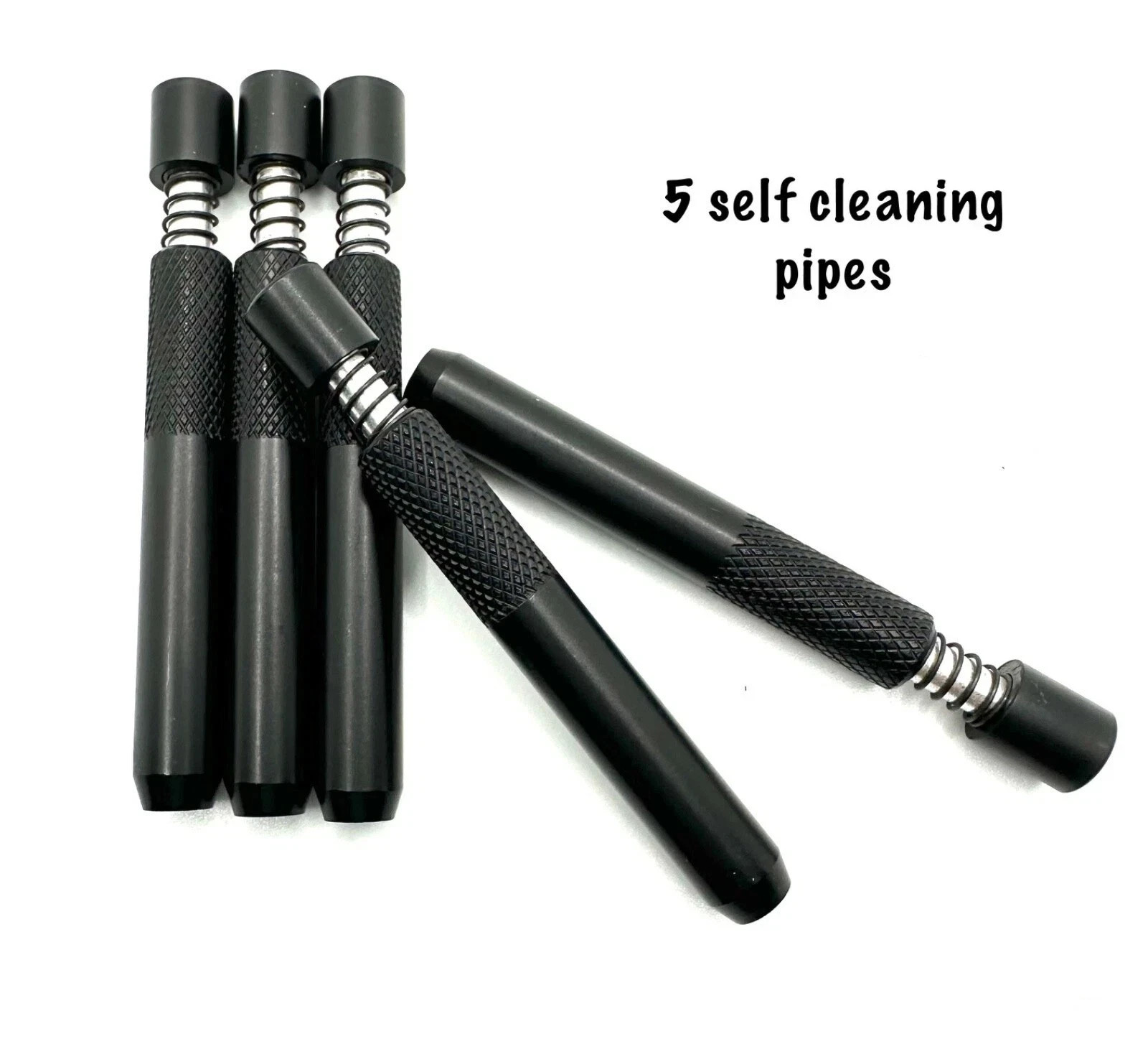 5X Self Cleaning One Hitter Metal Bat Tobacco Smoking Dugout Pipe SAME DAY SHIP