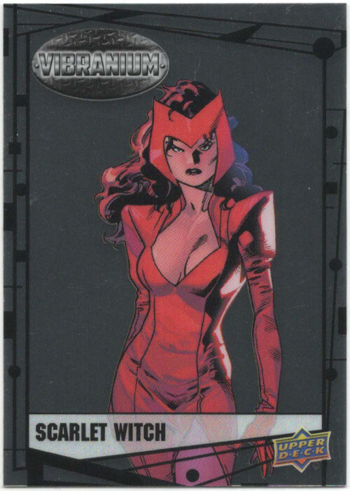 2015 Upper Deck Marvel Vibranium Chrome Base Set Card #12....SCARLET WITCH
