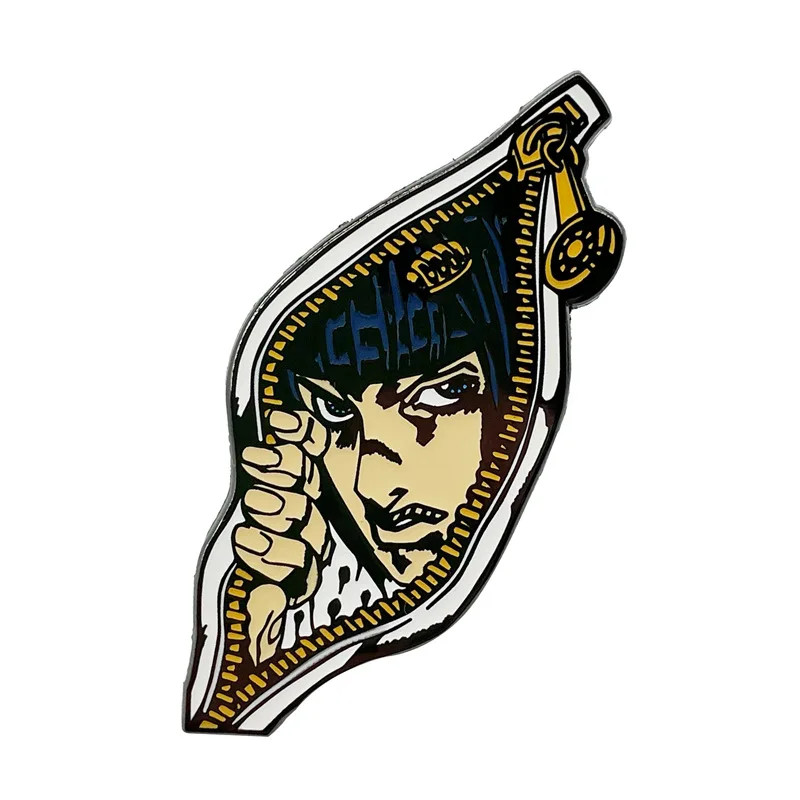Bruno Buccellati Badges Anime Jojo'S Bizarre Adventure Pins Pendant Manga