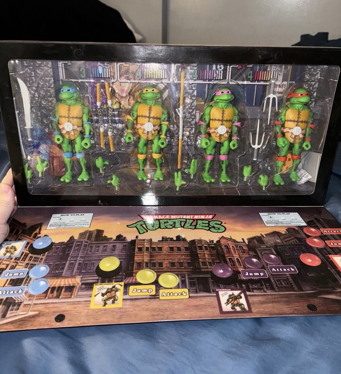 NECA Teenage Mutant Ninja Turtles 4 Figure Set