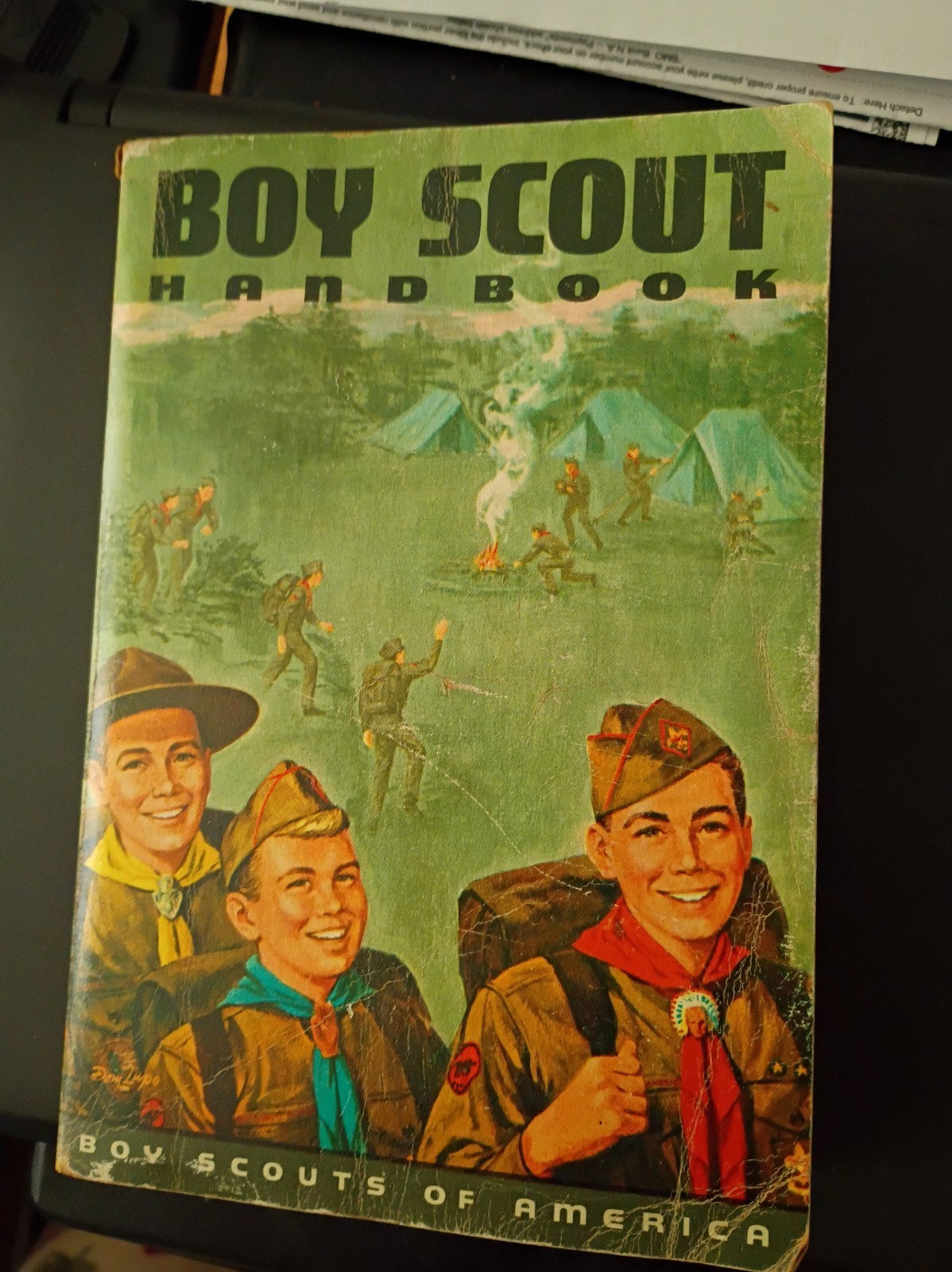 Vintage Boy Scout Handbook February 1968 Seventh Edition Fourth Printing