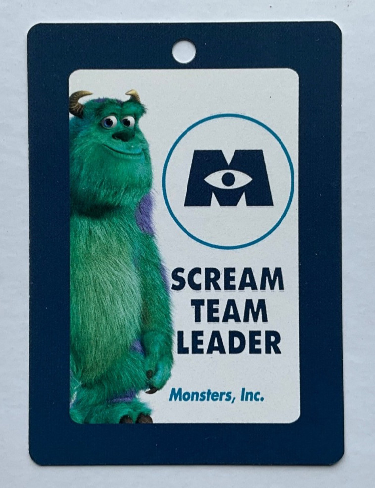 Disney/Pixar Topps 2001 Monsters Inc chase ID badge u-pick