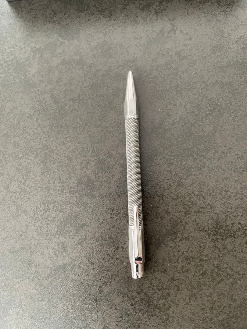 Excellent Caran d'Ache Varius Ivanhoe Ballpoint Pen Silver Swiss Made