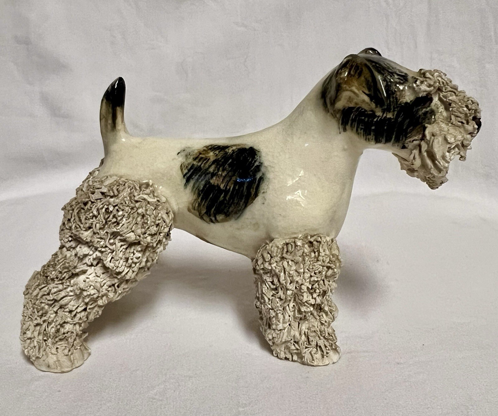 Vintage Jane Callender Spaghetti Hair Terrier Dog Figurine 44B- Rare Vintage Jane Callender Spaghetti Hair Terrier Dog Figurine 44B- Rare