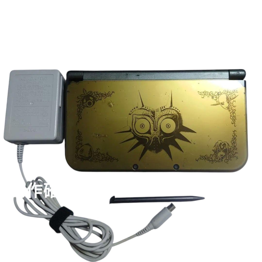 New Nintendo 3DS LL XL Zelda Majora's Mask 3D Limited Console JP Tested w/AC