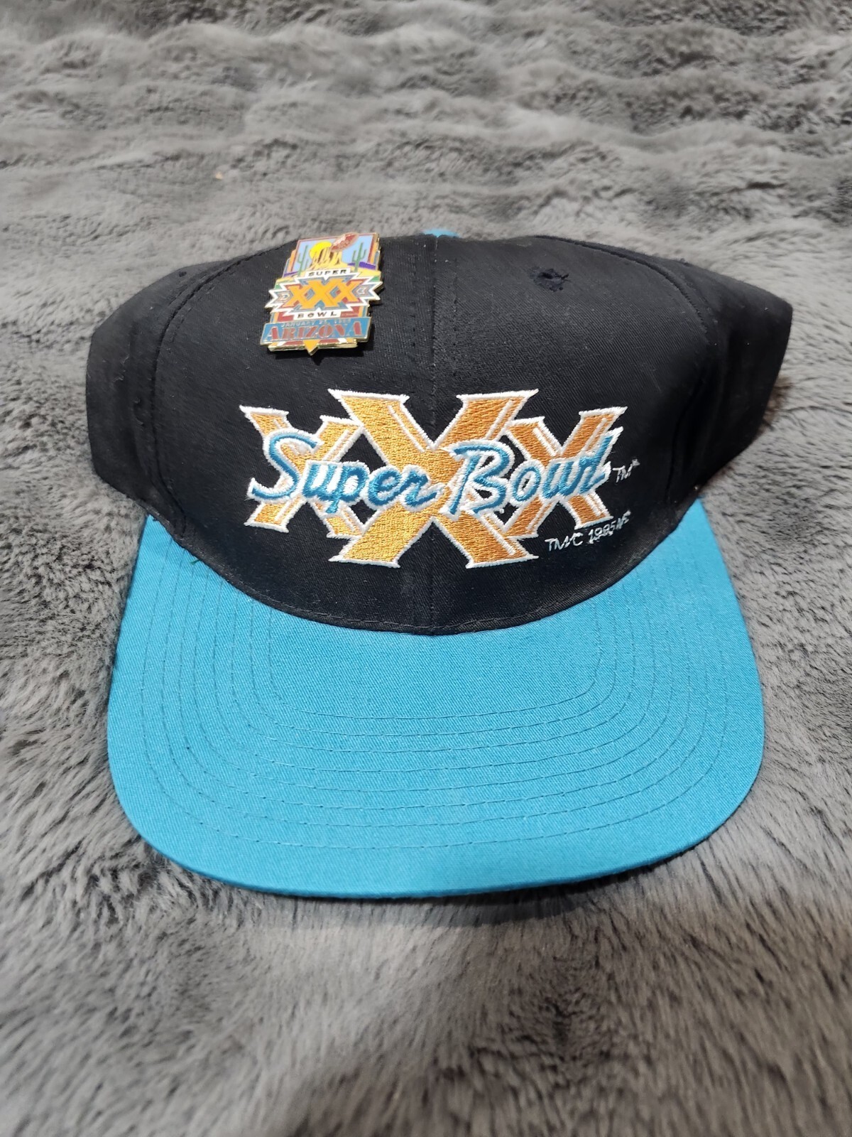 Rare Authentic Vintage Super Bowl XXX Dallas Cowboys Snapback Hat Cap