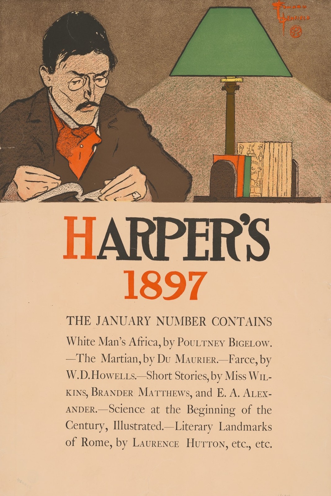 ๐ Harper\'s 1897 Literary Poster - Retro Decor 16x24โ - Premium Matte Paper ๐ Harper\'s 1897 Literary Poster - Retro Decor 16x24โ - Premium Matte Paper