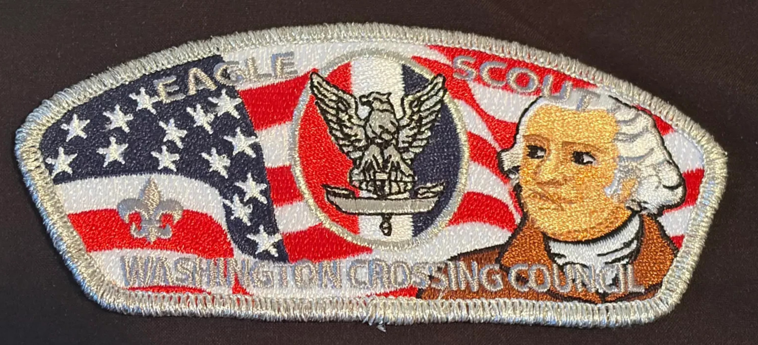 BOY SCOUT BSA EAGLE SCOUT OA AMMATDIIO LODGE 590 WASHINGTON PATCH CSP 2026